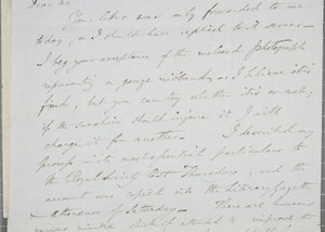 1839年威廉亨利福克斯塔尔博特签署的信给詹姆斯大卫福布斯 作者 威廉·亨利·福克斯·塔尔伯特