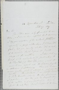 1839年威廉亨利福克斯塔尔博特签署的信给詹姆斯大卫福布斯