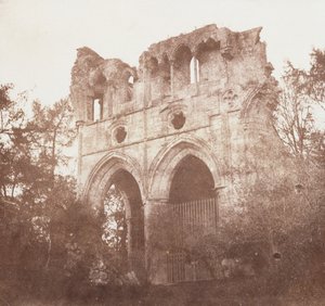 沃尔特斯科特爵士墓，1844年（盐渍纸） 作者 威廉·亨利·福克斯·塔尔伯特