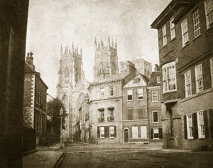 West Front，York Minster，来自Lendall Street，1845