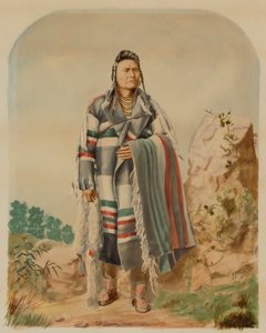 内兹佩尔塞族的约瑟夫酋长，约1880年。