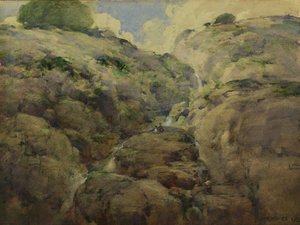 山峡，科罗拉多州，1923年。