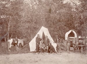 1874年前往圣十字架山 作者 威廉·亨利·杰克逊
