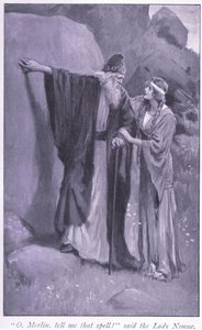 哦，Merlin告诉我那个咒语！纽梅女士说 作者 威廉·亨利·马格森