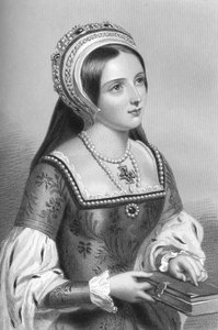凯瑟琳·帕尔（Catherine Parr）1512-1548，亨利八世国王的第六任妻子，1851年。