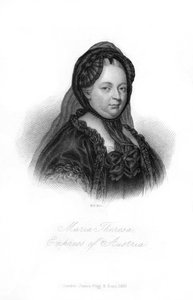 玛丽亚·特蕾莎（Maria Theresa），奥地利大公爵夫人，1861年。 作者 威廉·亨利·莫特