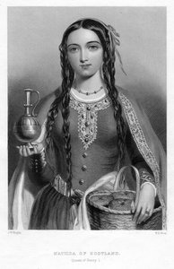 苏格兰的玛蒂尔达（Matilda），亨利一世女王（c1850s）