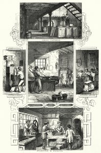 Manufacture of Soap (engraving) 作者 威廉·亨利·派克
