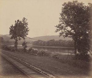 立石东视图，约 1895 年（照片1895 年（照片） 作者 威廉·赫尔曼·劳