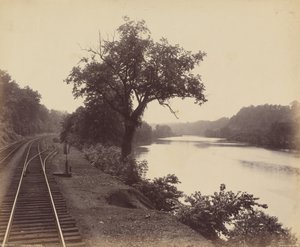 利哈伊河，在火鸡跑，约 1895 年（照片1895 年（照片） 作者 威廉·赫尔曼·劳