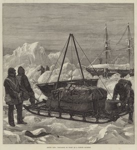 北极生活，准备开始雪橇之旅