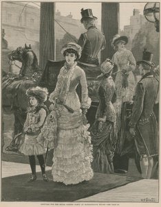 Marlborough House皇家花园派对的到来
