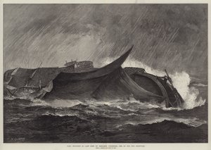 HMS Eurydice最后由两位幸存者之一Benjamin Cuddiford看到 作者 威廉·海沙姆·奥弗兰德