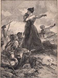 公元1808年斯拉戈萨女仆的英雄主义