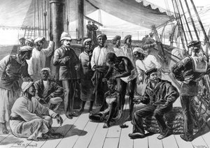 1878年1月5日，斯坦利先生和他在HMS行业的一些非洲粉丝发表在“伦敦新闻画报”上