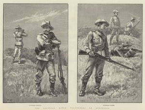 澳大利亚殖民步枪志愿者 作者 William Heysham Overend