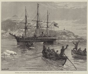 Eira Arctic Expedition，救援B Leigh Smith先生和Matotchkin海峡船员，Nova Zembla 作者 威廉·海沙姆·奥弗兰德