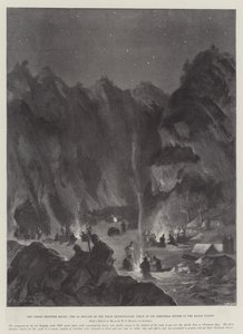印度边境崛起，是巴拉山谷圣诞晚宴上的第一旅团远征军第一旅
