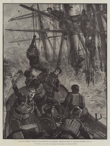 已故的风暴，Sandgate的Benvenue残骸，Sandgate Life-Boat救援船员，11月11日