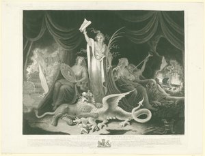 大不列颠强国的寓言，1787 年 大不列颠民族日益伟大（物品标题）