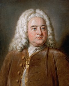 George Frederick Handel的肖像（1685-1759）