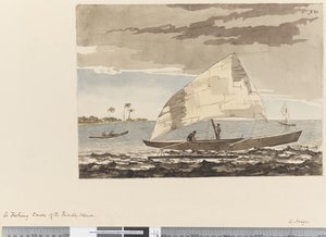 第 21 页 友好群岛的钓鱼独木舟 作者 威廉·霍奇斯