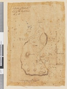 第 37a 页布洛克岛的草图，南头纬度 41：9 N 作者 威廉·霍奇斯