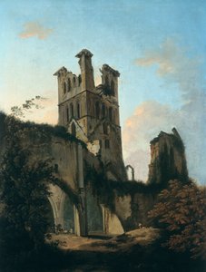 兰托尼修道院的废墟》，1764-1797年 作者 威廉·霍奇斯