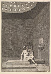 土耳其浴Aubry de La Mottrayes游遍欧洲，亚洲并进入1723-24部分。 作者 威廉·霍加斯