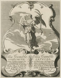 广告为Ellis Gamble，Goldsmith 作者 威廉·霍加斯