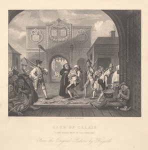 加来之门，威廉·拉德克里夫（1783-1855）雕刻 作者 威廉·霍加斯