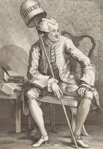 约翰·威尔克斯（John Wilkes） 1763年 作者 威廉·霍加斯