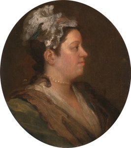 Mary Hogarth（1699-1741），c.1740（谈话前）（见174877） 作者 威廉·霍加斯