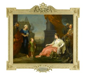 1746年，摩西带到法老的女儿面前