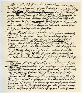William Hogarth的注释，c1751。 作者 威廉·霍加斯