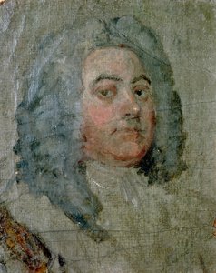 George Frederick Handel的肖像（1685-1759）