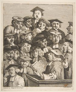 1736年3月3日，学者在一次演讲中。