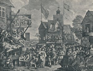 南华克博览会（Southwark Fair），1733年，1920年 作者 威廉·霍加斯