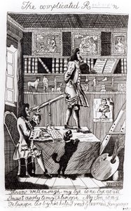 复杂的理查森，1724年 作者 威廉·霍加斯