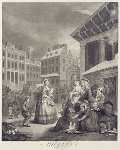 Times of the Day: Morning (engraving) 作者 威廉·霍加斯