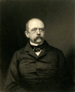 俾斯麦"，约1872年。 作者 威廉·霍尔