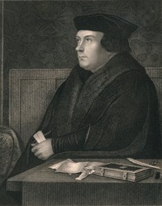 托马斯·克伦威尔（Thomas Cromwell），埃塞克斯郡伯爵，十九世纪中叶。 作者 威廉·霍尔一世