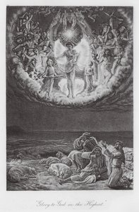 "荣耀归于至高无上的上帝"（照相凹版画） 作者 威廉·霍尔曼（后）亨特
