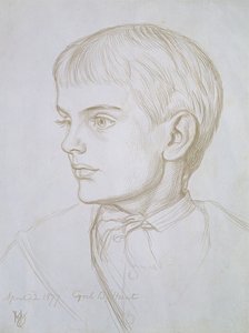 我的儿子西里尔，1877年 作者 威廉·霍尔曼·亨特