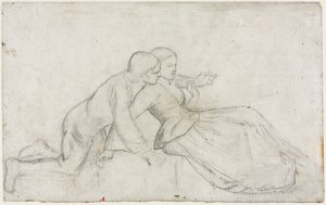 1851年为「牧羊人」研究。 作者 威廉·霍尔曼·亨特