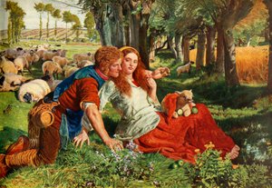 The Hireling Shepherd，1851年，1948年。 作者 威廉·霍尔曼·亨特