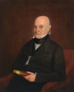 约翰-昆西-亚当斯，1844年。 作者 威廉·哈德森