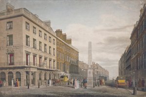 伦敦市新桥街，1809年 作者 威廉·詹姆斯·贝内特
