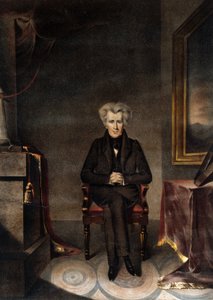 酒吧安德鲁杰克逊。 c.1835