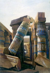 卡纳克纪念堂，1839年 作者 威廉·詹姆斯·穆勒